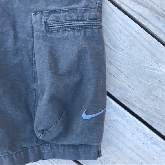 Nike Shorts | Nike Grey Cargo Cotton Shorts 28 | Poshmark